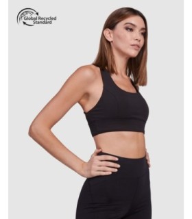 Top deportivo Sebring personalizable con tirantes cruzados