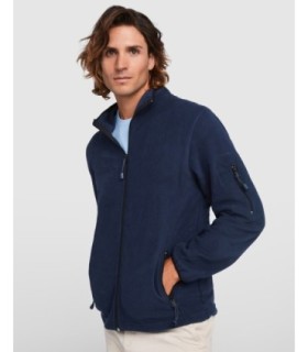 Sudadera micropolar Luciane personalizable con cremallera y cuello alto