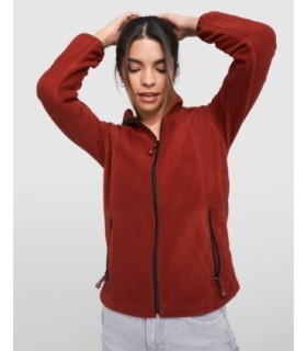 Sudadera micropolar Luciane Woman personalizable con cremallera
