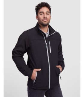 Chaqueta softshell Antártida personalizable con múltiples bolsillos