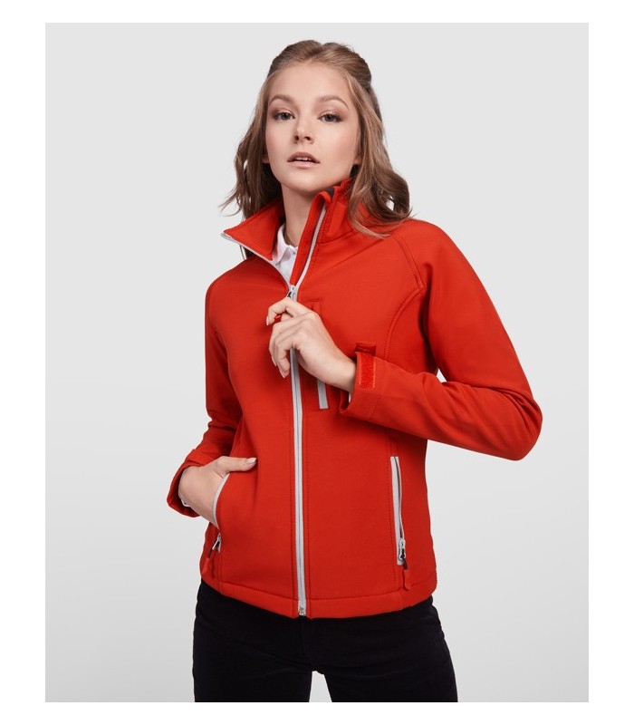 Chaqueta softshell Antártida Woman personalizable de corte entallado