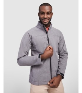 Chaqueta softshell Rudolph personalizable con triple capa y bolsillos