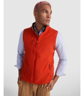 Chaleco softshell Quebec personalizable con bolsillos y cremallera