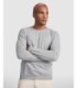 Sudadera básica de algodón negra estilo ranglán unisex
