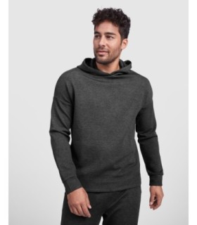 Sudadera ligera con capucha MANASLU unisex en color gris oscuro