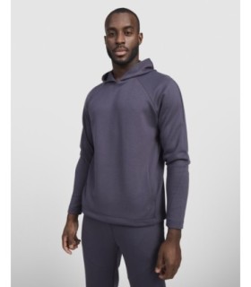 Sudadera ligera con capucha ZAIR en color negro unisex