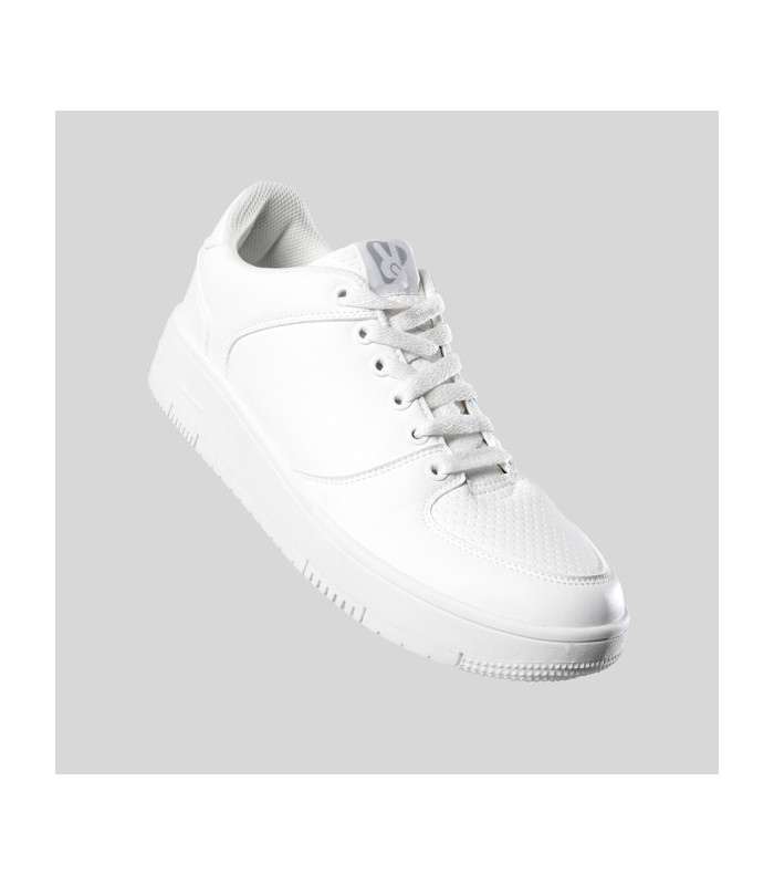 Zapatillas casual blancas Baylor con suela de goma